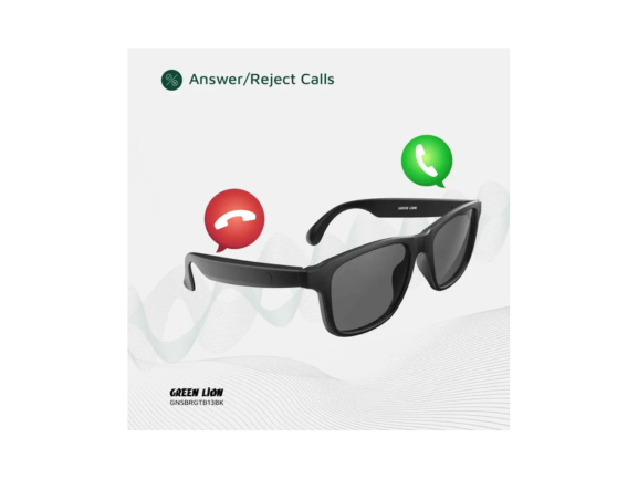 Green Lion Sydney Smart Glasses - Black | Same-Day Delivery Qatar Green Lion Sydney Smart Glasses - Black | Same-Day Delivery Qatar